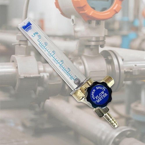 Co2 flow meter carbon - meter, dioxide