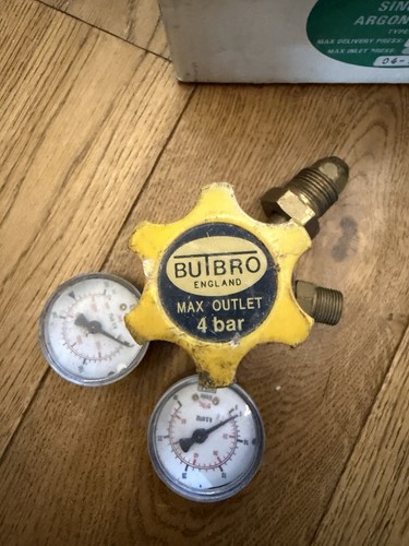 Butbro argon gas regulator - butbro,