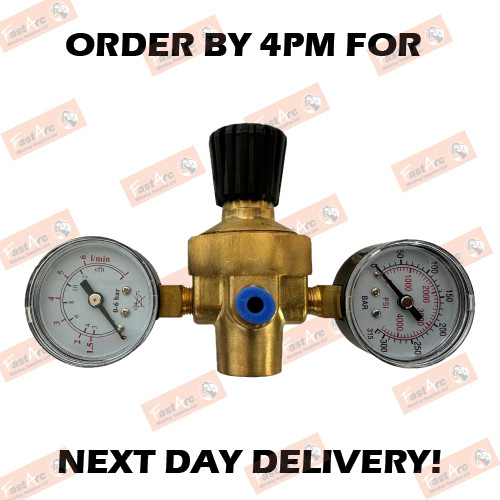 Mini mig gas bottle regulator - bottle,