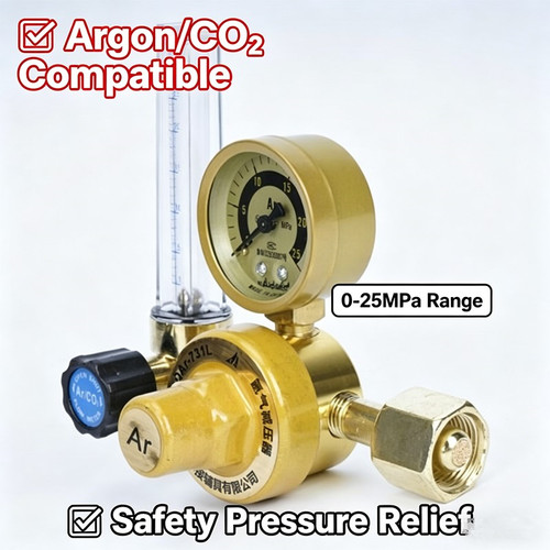 Argon bottle regulator - bottle,